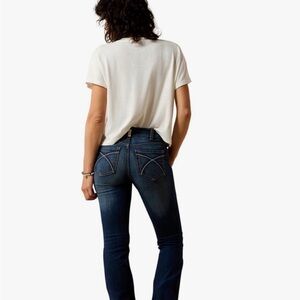 Ariat Women's Dark Blue Boot Cut Jeans